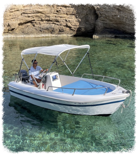 Boat in Ibiza 1